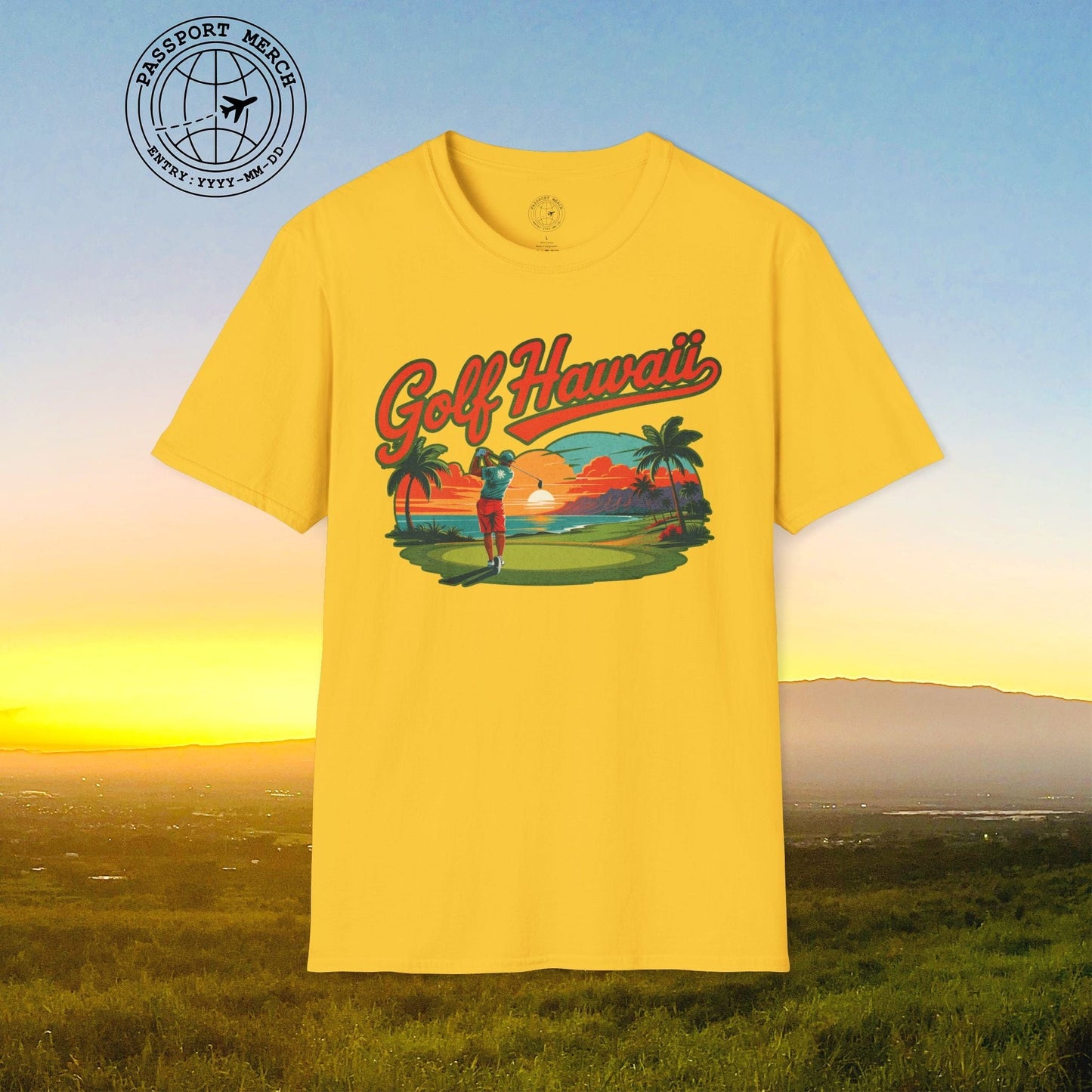 Retro Golf Hawaii T-Shirt