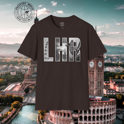 Airport Window London England UK LHR T-Shirt