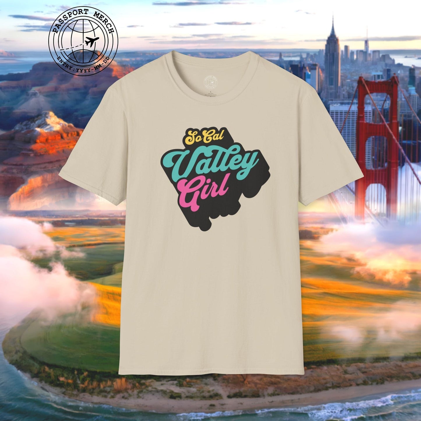 SoCal Valley Girl, California T-Shirt