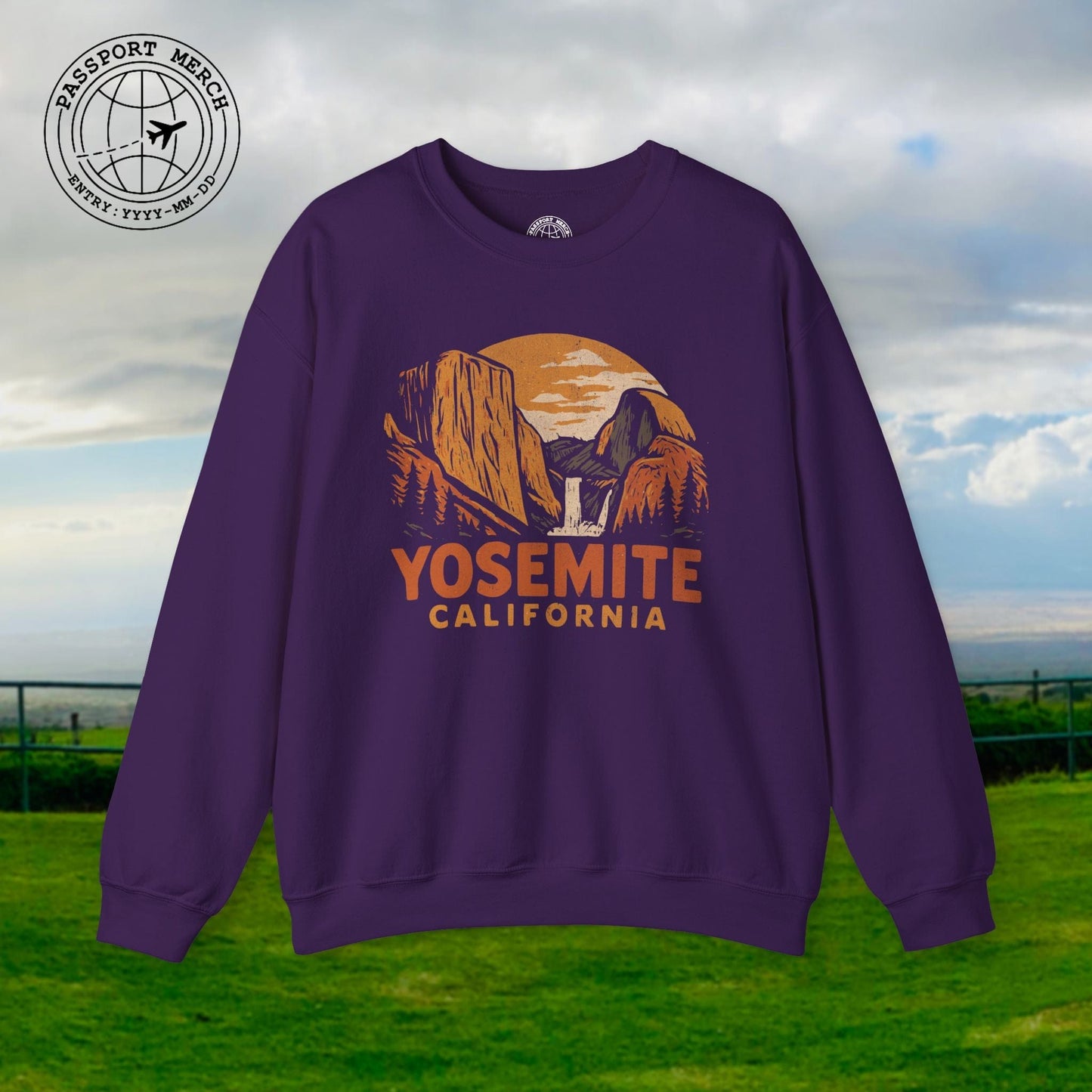 Yosemite, California - 80's Vintage Crewneck