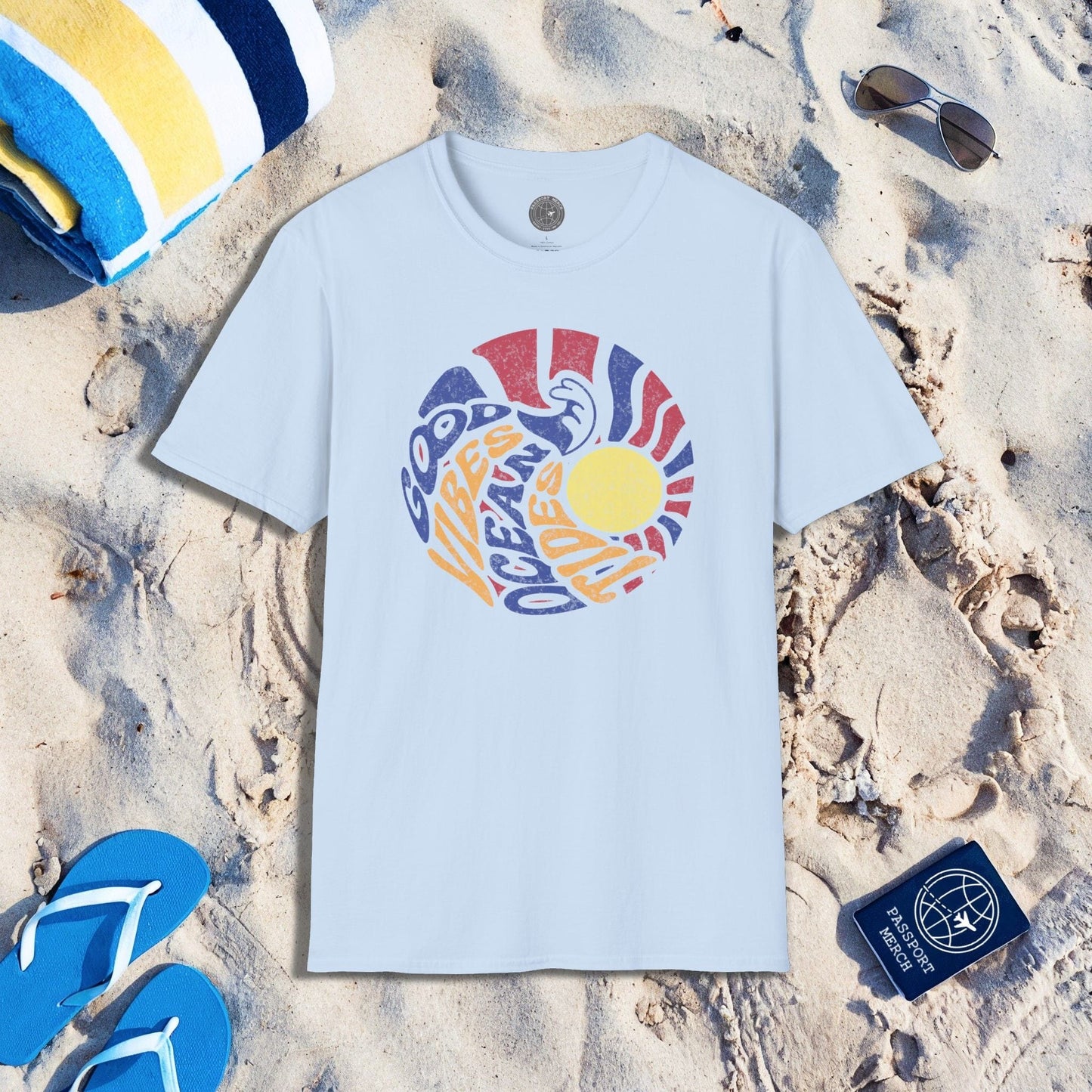 Good Vibes Ocean Tides T-Shirt