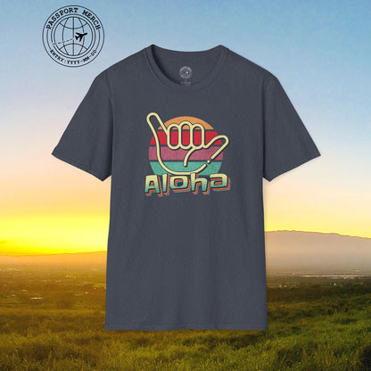 Vintage Retro Aloha Shaka, Hawaii T-Shirt