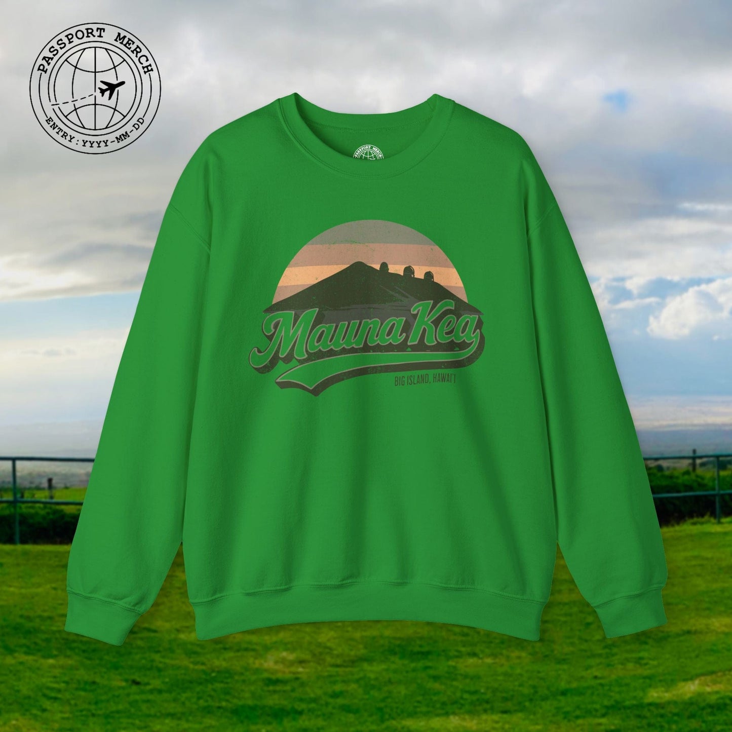 Vintage Mauna Kea, Big Island, Hawaii Crewneck