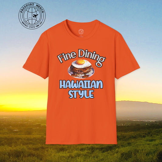 Loco Moco Fine Dining Hawaiian Style T-Shirt