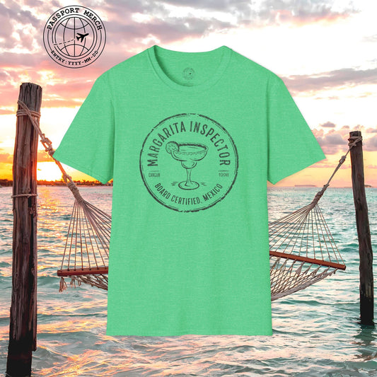 Board Certified Margarita Inspector, Mexico T-Shirt