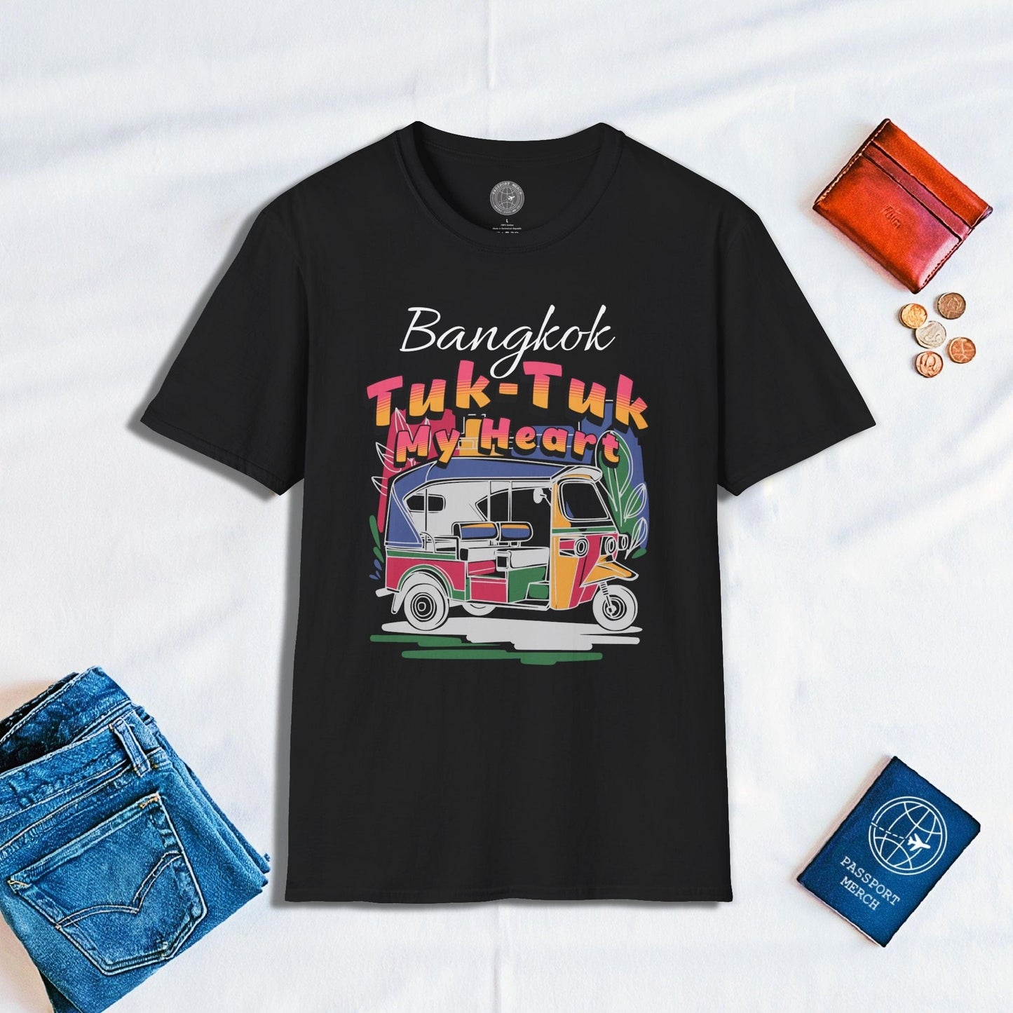 Bangkok Tuk-Tuk My Heart Thailand T-Shirt