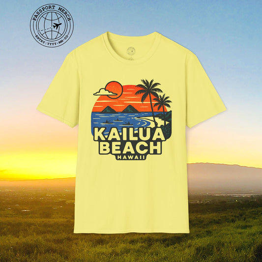 Kailua Beach, Hawaii - 80's Vintage T-Shirt