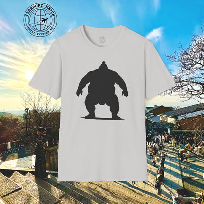Minimalist Sumo Silhouette, Japan T-Shirt