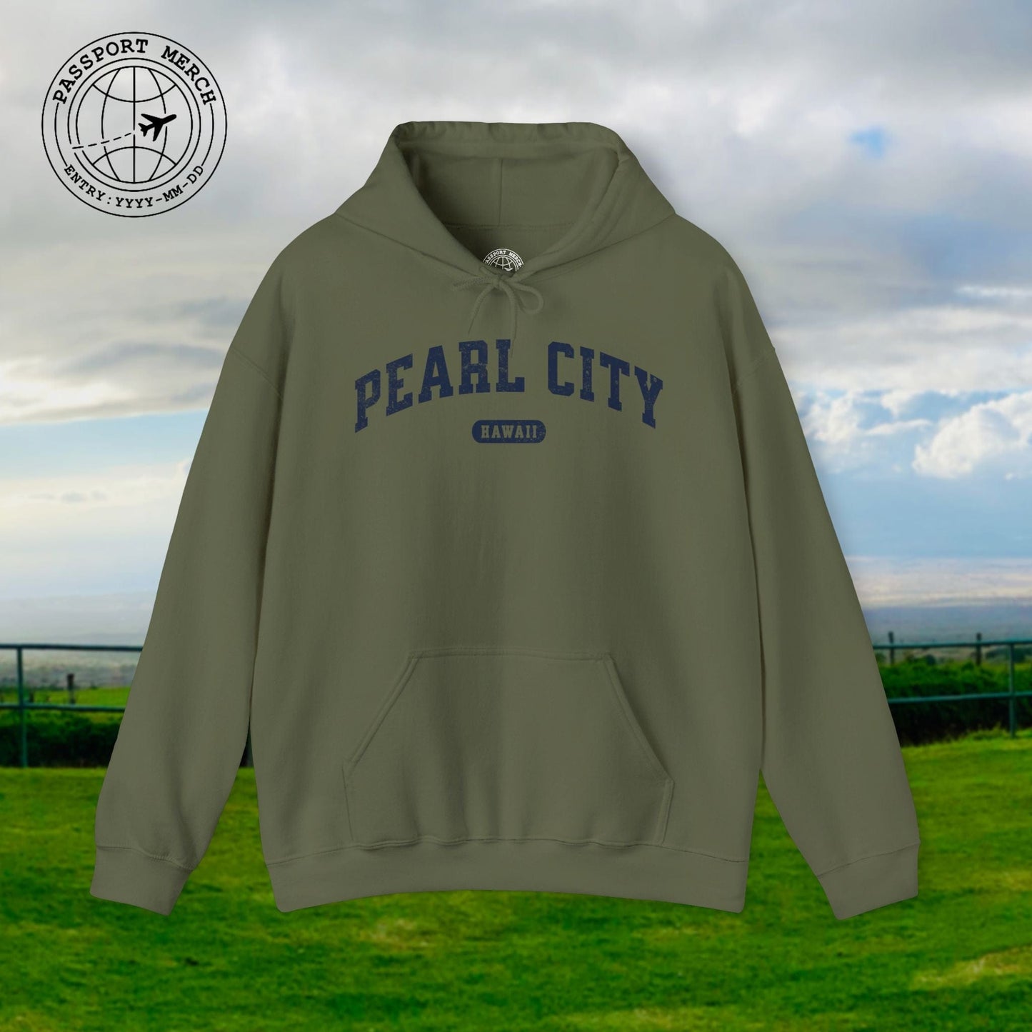 Classic Athletic, Pearl City, Hawaii (Fan Service) Hoodie