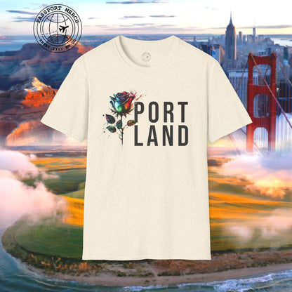 Portland Rose, Oregon T-Shirt