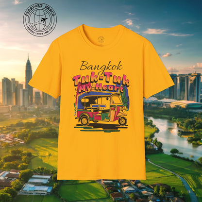 Bangkok Tuk-Tuk My Heart Thailand T-Shirt