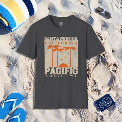 Santa Monica California PCH T-Shirt