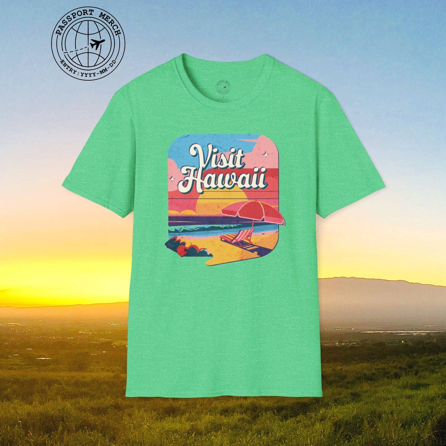 Retro Visit Hawaii T-Shirt