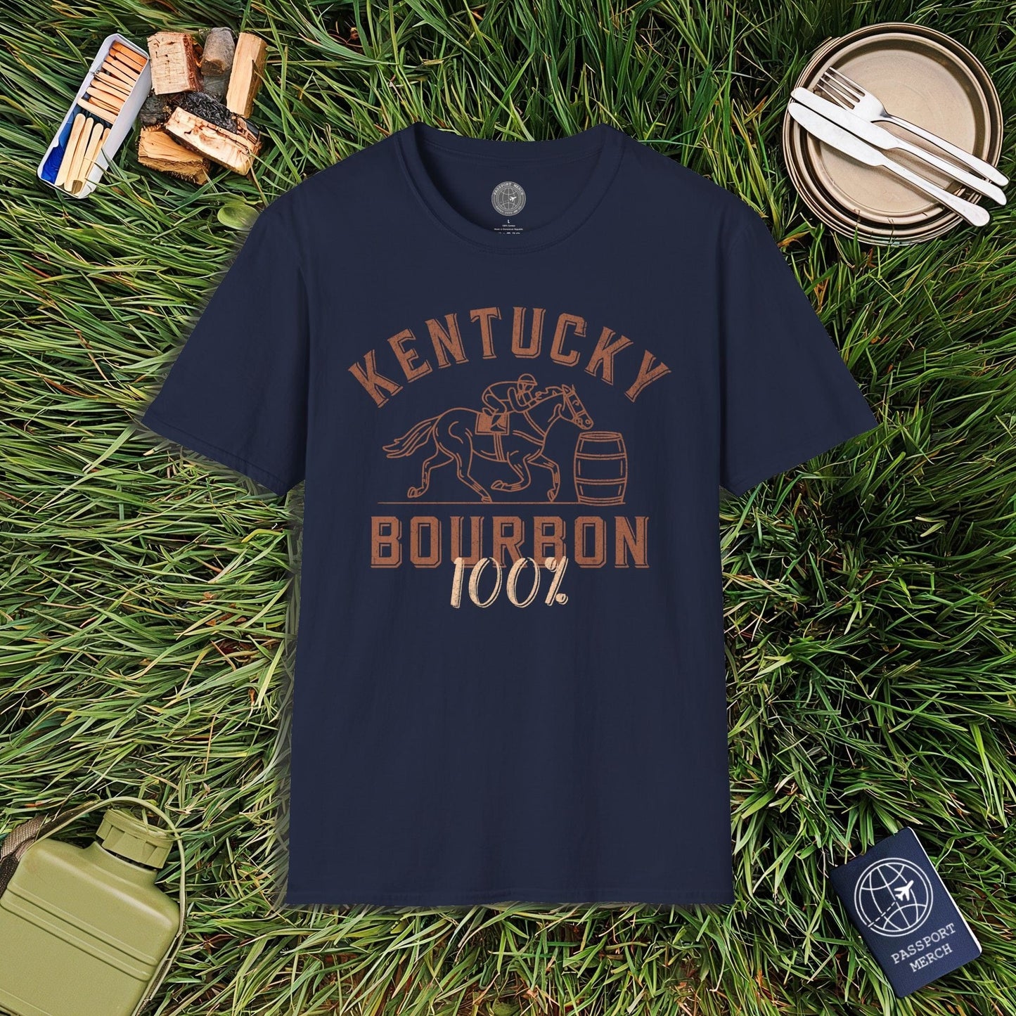 100% Kentucky Bourbon T-Shirt