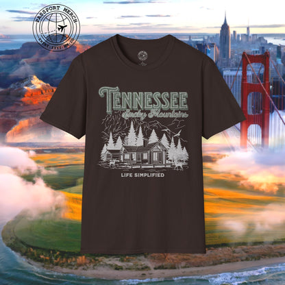 Life Simplified, Smoky Mountains Tennessee T-Shirt