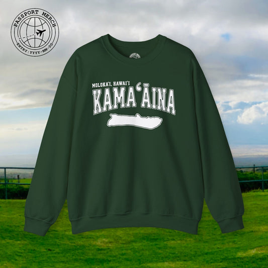 Classic University (Kamaaina Edition), Molokai, Hawaii Crewneck