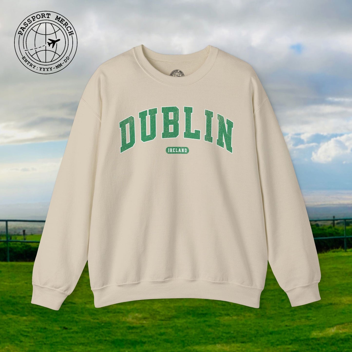 Classic Athletic, Dublin Ireland Crewneck