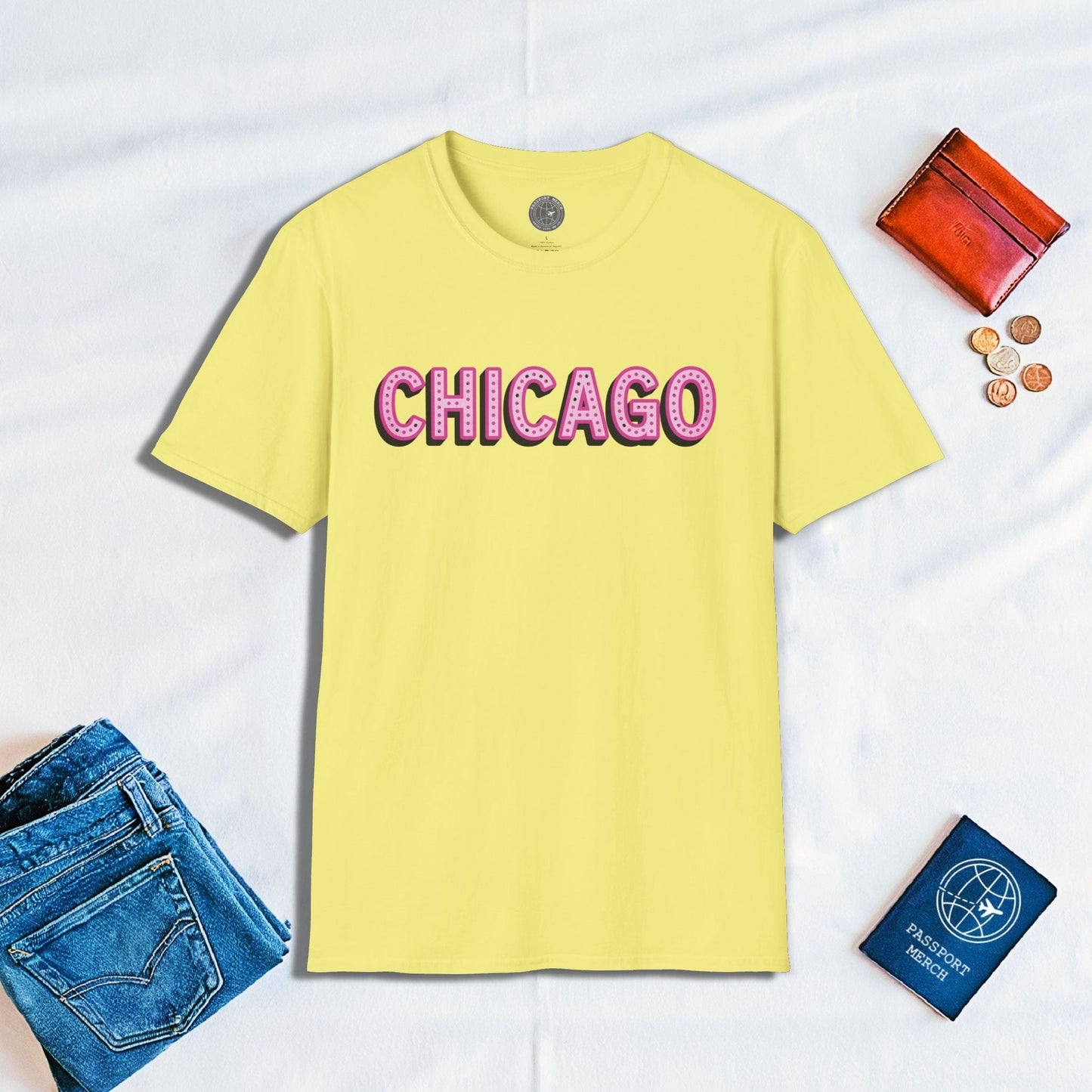 Chicago Marquee, Illinois T-Shirt