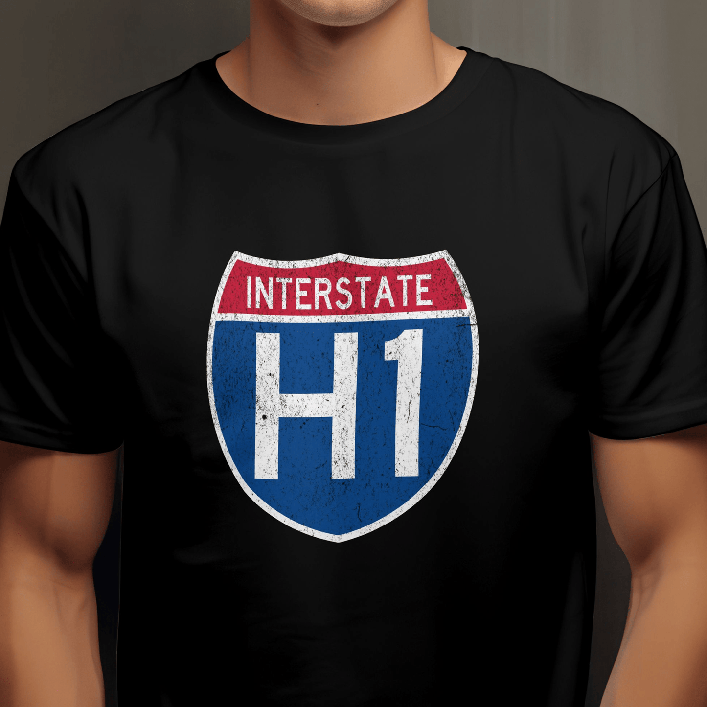 Signs of Wanderlust, Interstate H1, Hawaii T-Shirt