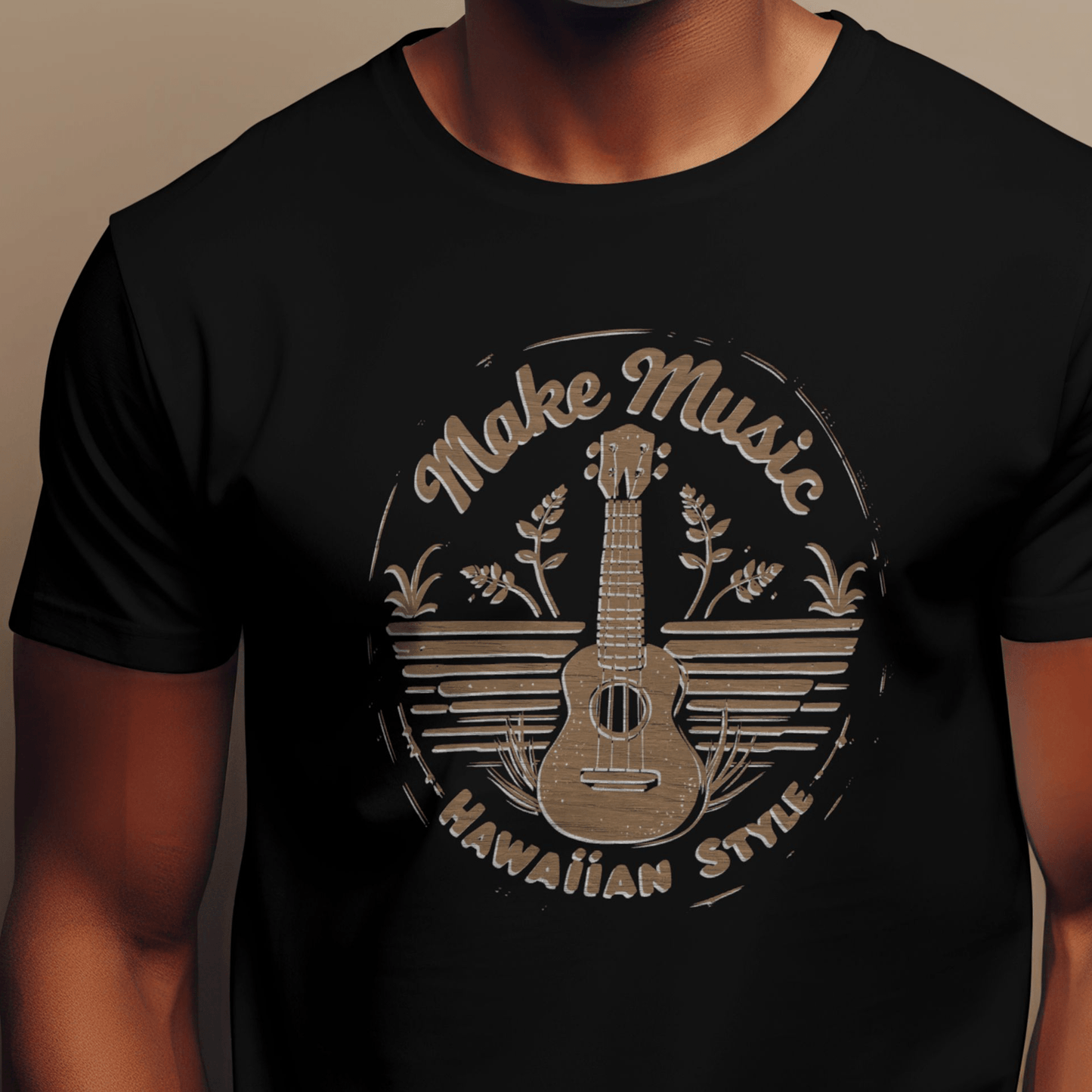 Make Music Hawaiian Style T-Shirt