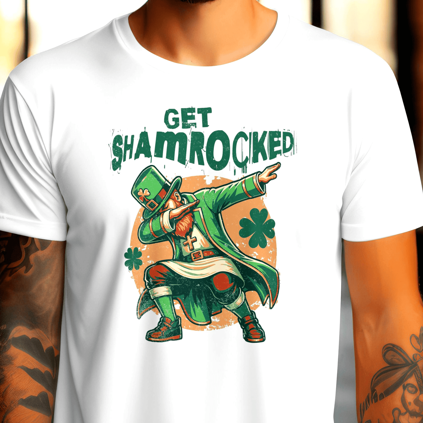 Get Shamrocked, Ireland T-Shirt