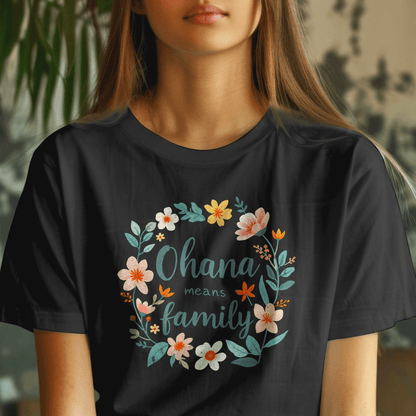 Ohana Means Family, Hawaii T-Shirt