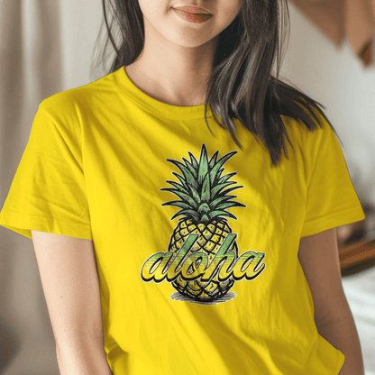 Maui Pineapple Aloha Hawaii T-Shirt