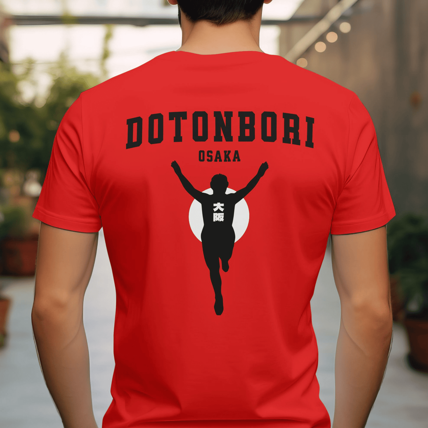 Signs of Wanderlust, Dotonbori, Osaka, Japan, Back Print T-Shirt
