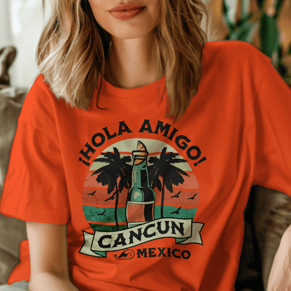 Hola Amigo Cancun Mexico T-Shirt