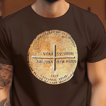 Four Corners - Utah, Colorado, Arizona, New Mexico T-Shirt