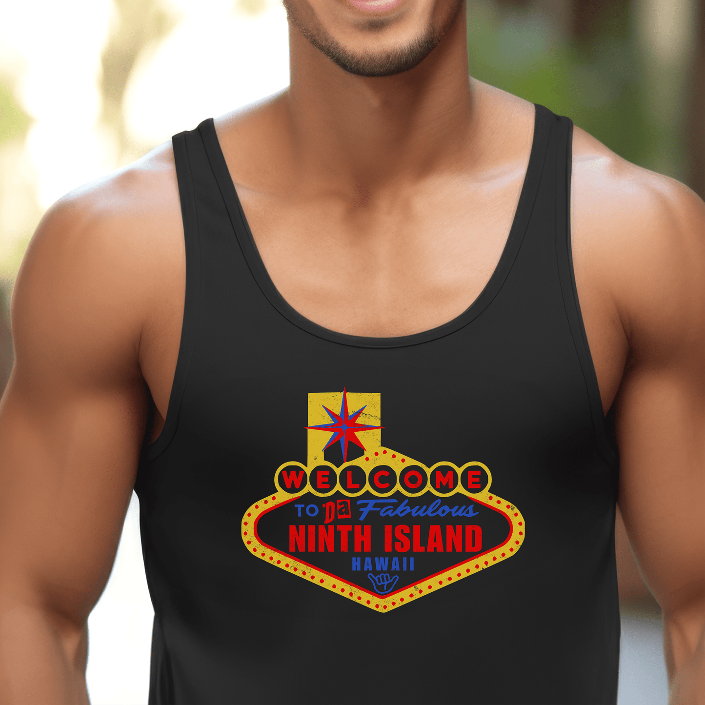 Da Fabulous Ninth Island, Hawaii (and Nevada) Tank Top