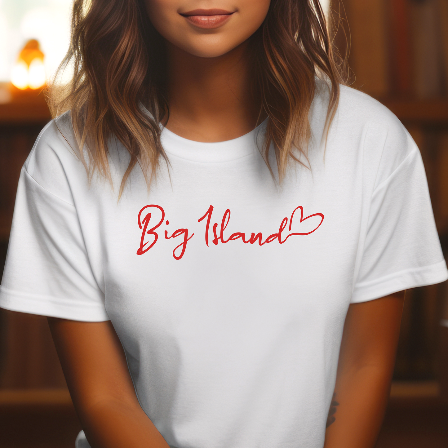 Heart Signature (Islands Edition), Big Island, Hawaii T-Shirt