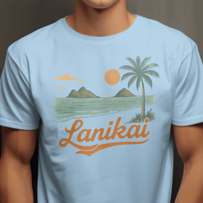 Vintage Lanikai, Oahu, Hawaii T-Shirt