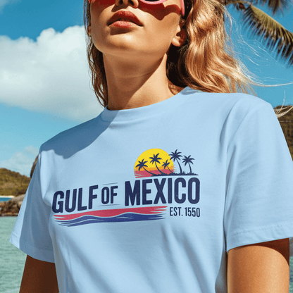Vintage Retro Gulf of Mexico T-Shirt