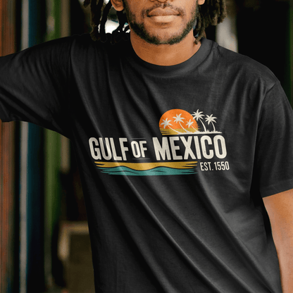 Vintage Retro Gulf of Mexico T-Shirt