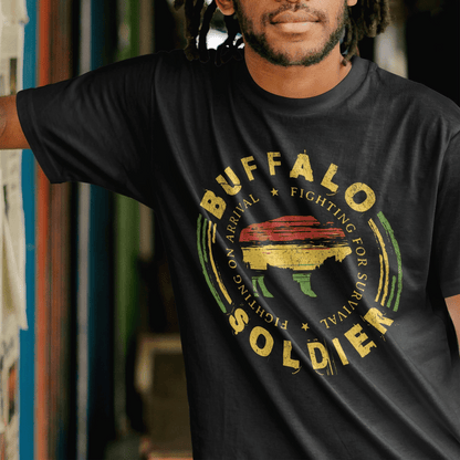 Vintage Buffalo Soldier, Jamaica T-Shirt
