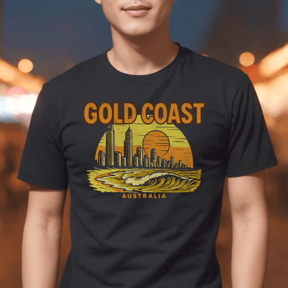 Gold Coast, Australia - 80's Vintage T-Shirt