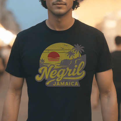 Negril, Jamaica - 80's Vintage T-Shirt