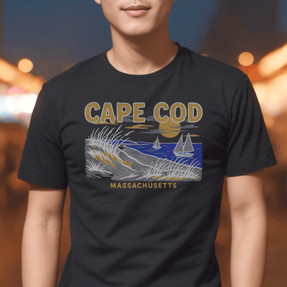Cape Cod, Massachusetts - 80's Vintage T-Shirt
