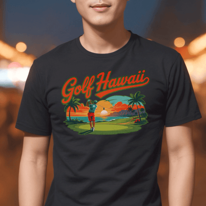 Retro Golf Hawaii T-Shirt