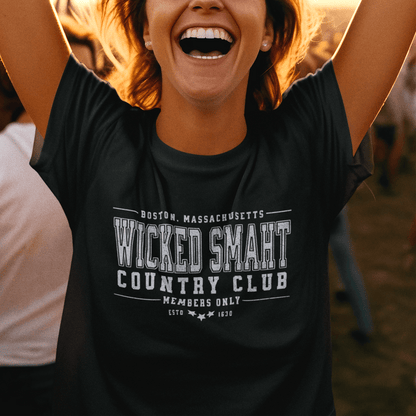 Wicked Smaht Country Club, Boston, Massachussets T-Shirt