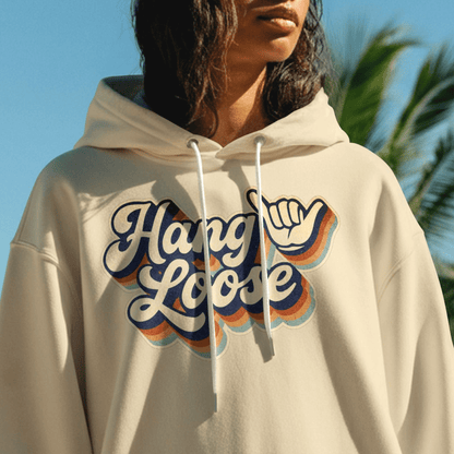 Classic 70s, Hang Loose, Hawaii Hoodie