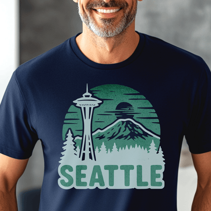 Seattle, Washington - 80's Vintage T-Shirt
