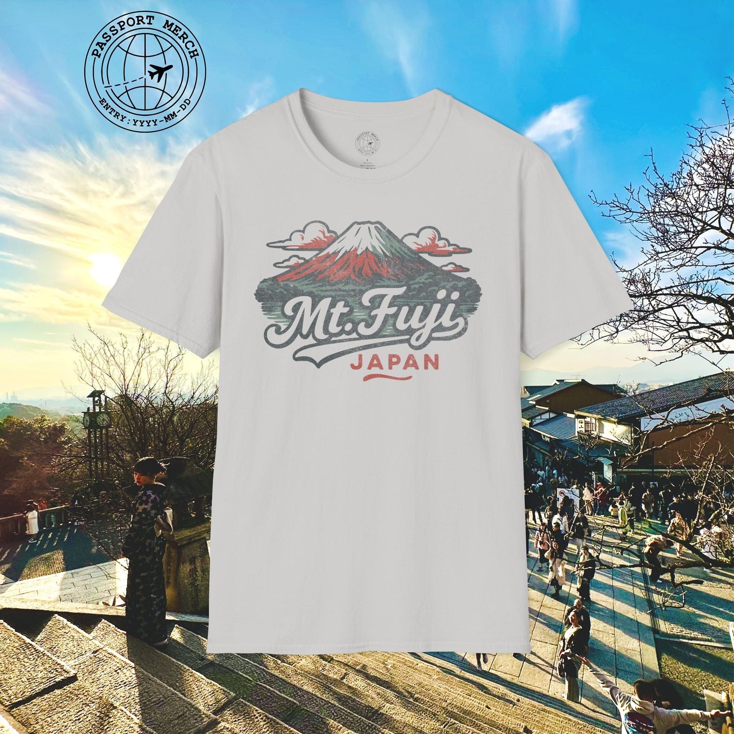 Mount Fuji, Japan - 80's Vintage T-Shirt