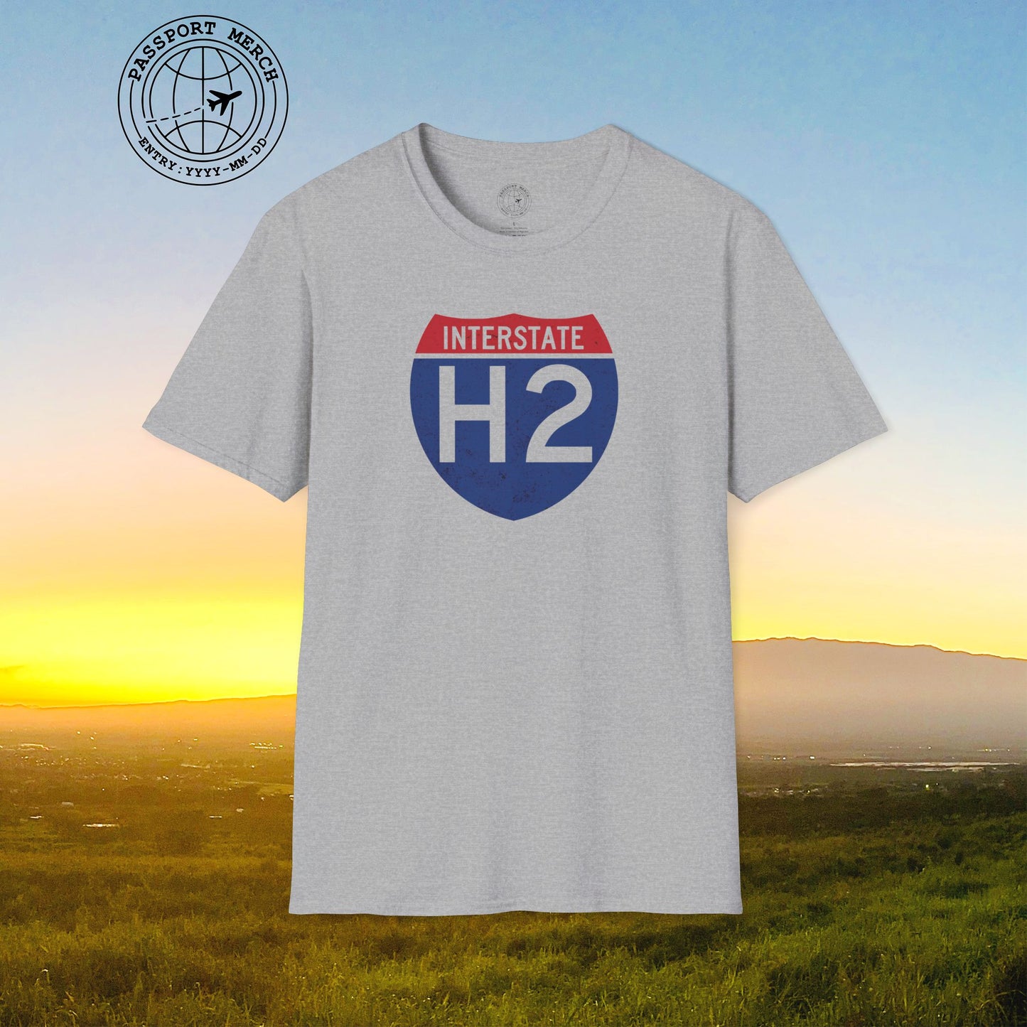 Signs of Wanderlust, Interstate H2, Hawaii T-Shirt