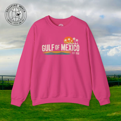 Vintage Retro Gulf of Mexico Crewneck