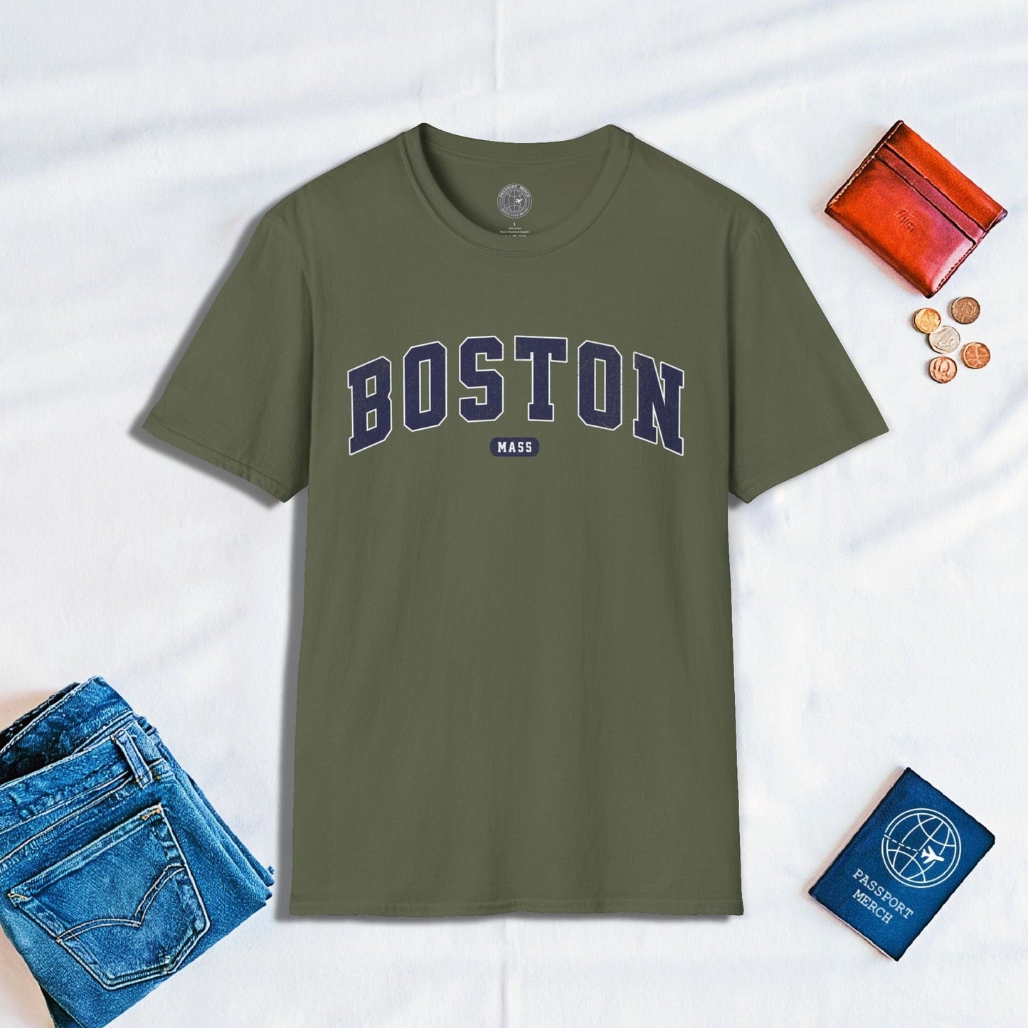 Classic Athletic, Boston Massachusetts T-Shirt