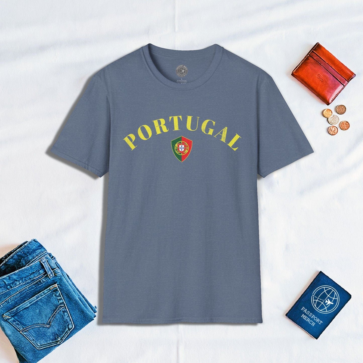 Portugal Coat of Arms Flag Shield T-Shirt