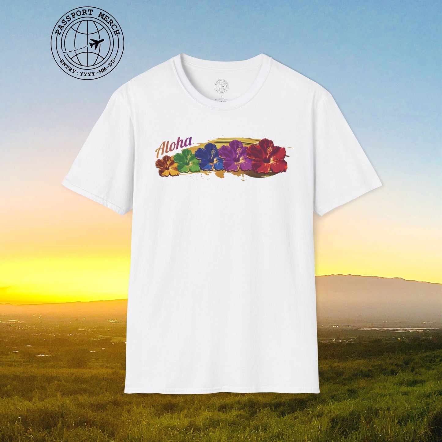 Pop Art Hibiscus, Hawaii T-Shirt