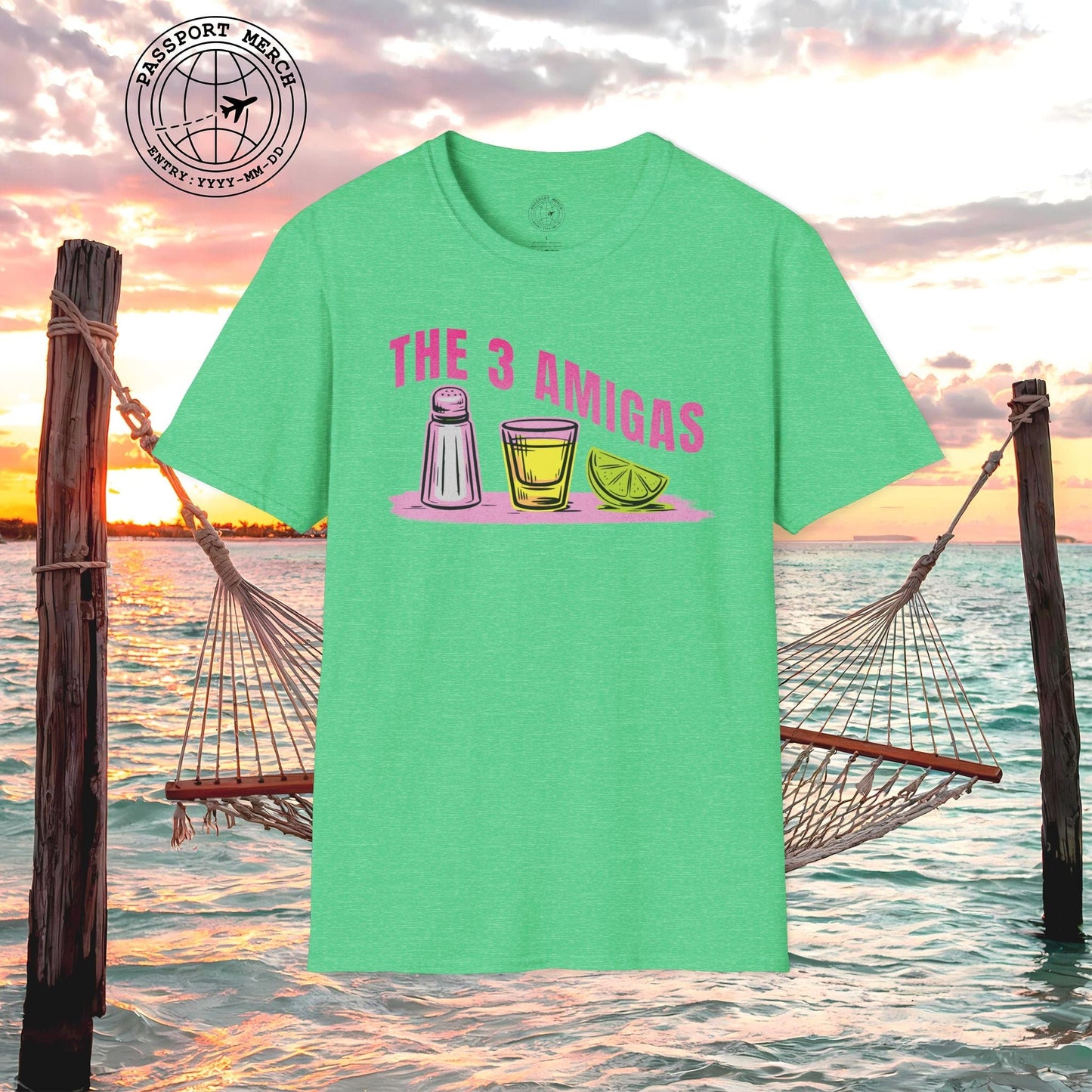 The 3 Amigas, Mexico T-Shirt